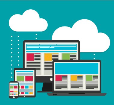 Bulut bilgisayar aygıtları öğelerle