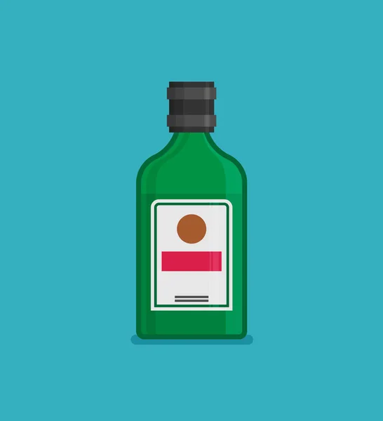 Alcohol flat  icon — Stock Vector