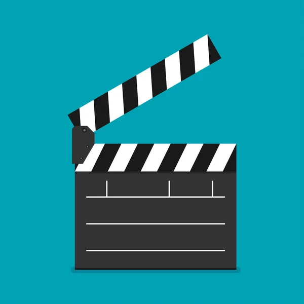 Cinéma clapper conseil icône — Image vectorielle