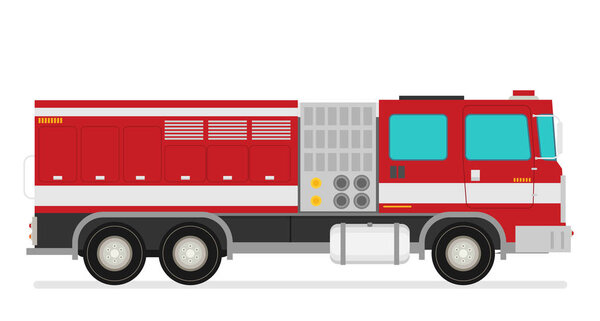 Fire truck rescue engine transportation