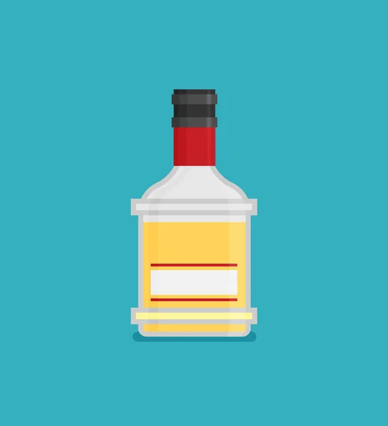 Alcohol flat  icon — Stock Vector