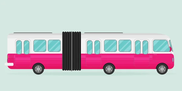 Vektorillustration Des Reisebusses — Stockvektor