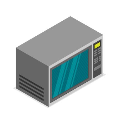 İzometrik mikrodalga simgesi