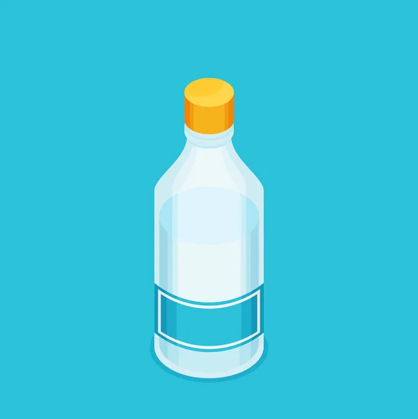 Ícone de garrafa de água — Vetor de Stock