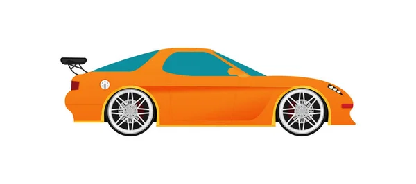 Racing Car Icon Vector Illustration — Stock Vector