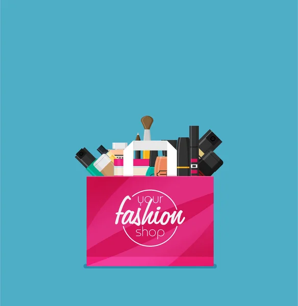 Botas Tacón Alto Femenino Moda Vector Ilustración — Archivo Imágenes Vectoriales