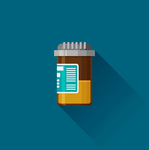 Medikamente Tabletten Vektor Illustration — Stockvektor