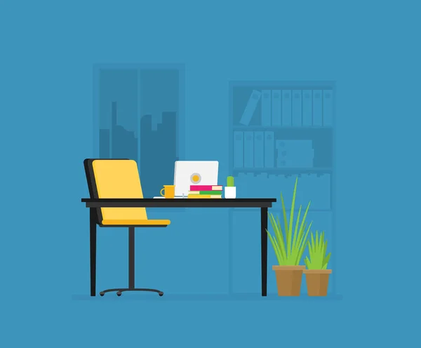 Office Icon Vector Illustration — Stock Vector