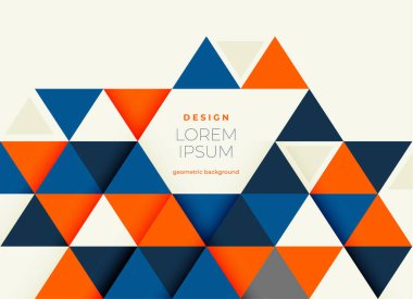 Düz vektör. Minimum geometrik arkaplan. Dinamik şekiller bileşimi.