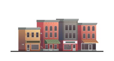 Vector Shop or Store Building Illustration