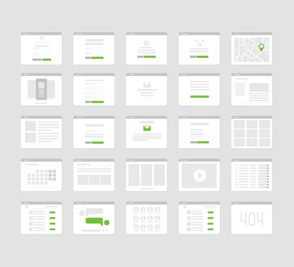Cartes Organigramme Pour Illustration Vectorielle Planification Structure Site Web — Image vectorielle