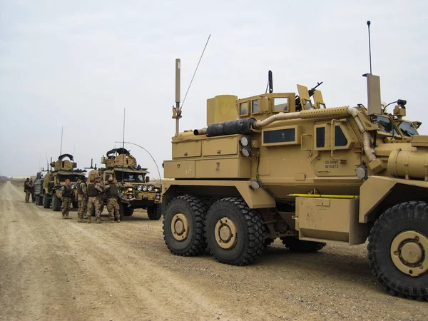 Armoured Vehicles in Afghanistan — Stock Photo, Image