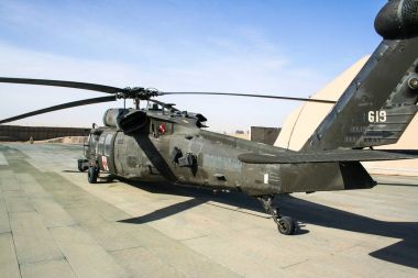 Afganistan'daki helikopterlerle 2017