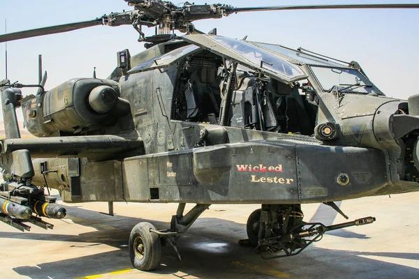 2017 年にアフガニスタンでヘリコプター — ストック写真