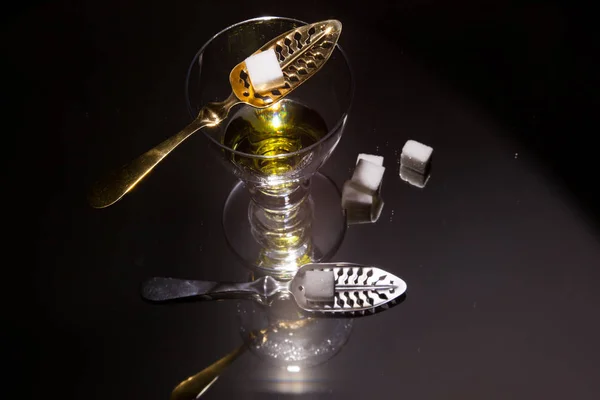 Absinthe kaşık şeker 