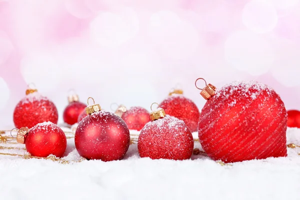 Decorações de Natal vermelho — Fotografia de Stock