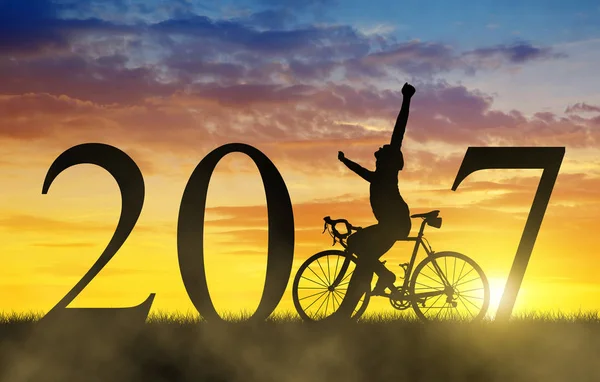 Fram till nyår 2017 — Stockfoto