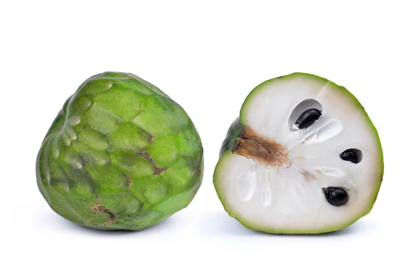 Egzotik yeşil meyve cherimoya — Stok fotoğraf