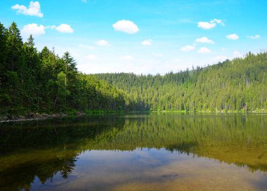 Şeytan'ın Lake Çek Cumhuriyeti'nde.