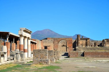 Antik kenti Pompei, İtalya.