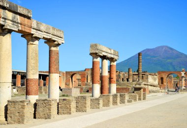 Antik kenti Pompei, İtalya.