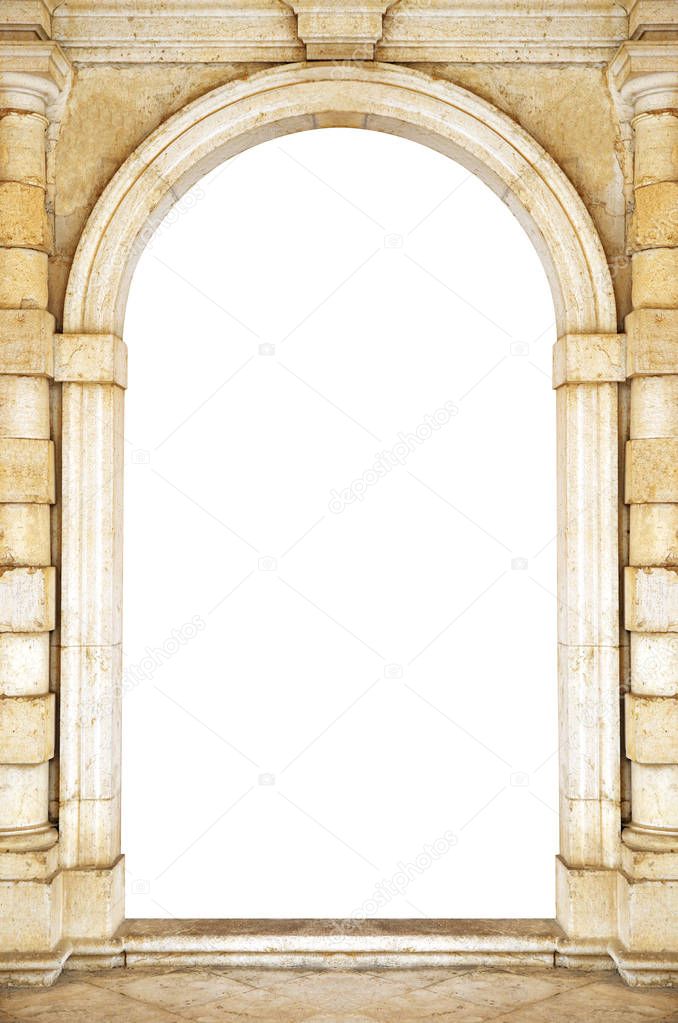 Ancient arch doorway