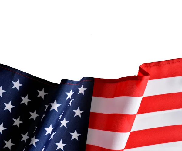 Closeup of American flag. — Stock Photo, Image