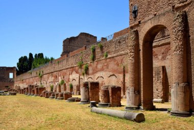 Stadium of Domitian on the Palatine Hill in Rome, Italy