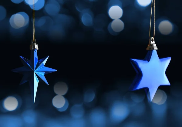 Christmas decoration in the shape star. — Stock Photo, Image