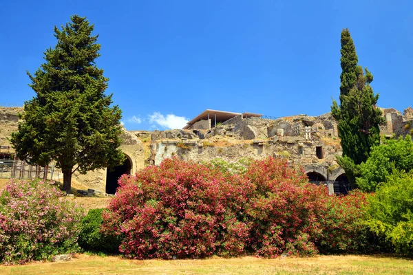 Antike Stadt Pompeji Italien Römische Stadt Durch Vulkan Vesuv Zerstört — Stockfoto