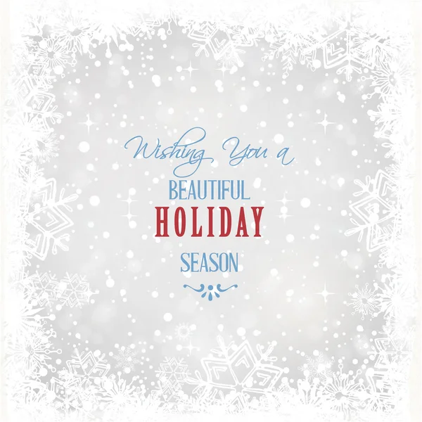 Feliz Natal Lettering Design — Fotografia de Stock