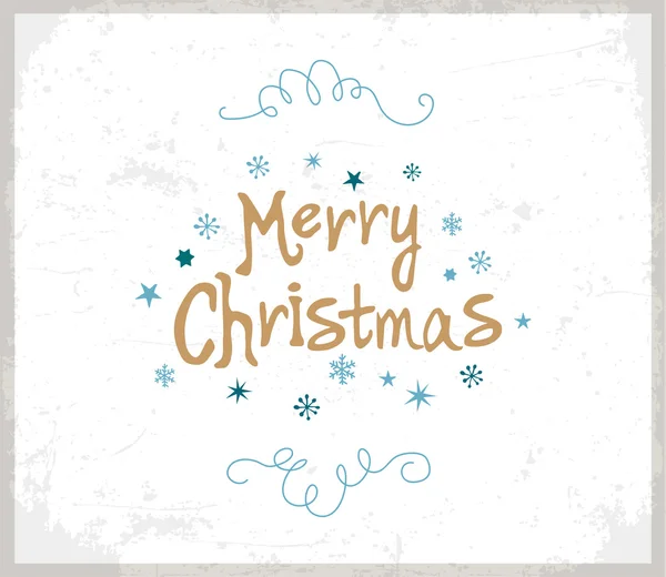 Buon Natale Lettering Design — Foto Stock