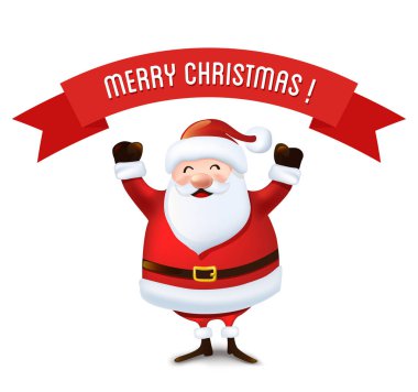 Mutlu Noel Baba tebrik kartı