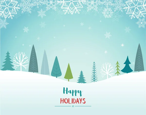 Happy holiday card — Stock vektor