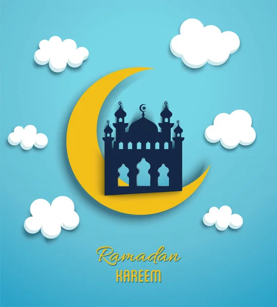 Ramadan Kareem Hintergrund — Stockvektor