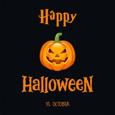 Mutlu Cadılar Bayramı arka plan. Vektör çizim