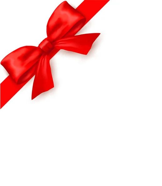 Shiny Red Satin Ribbon White Background Red Bow Red Ribbon Stock Vector by  ©RaZalina 546304096