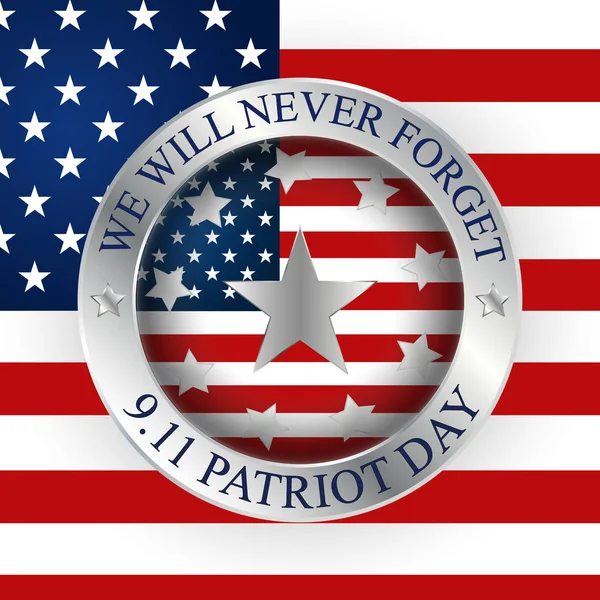 Patriot Day 9.11 — Stock Vector