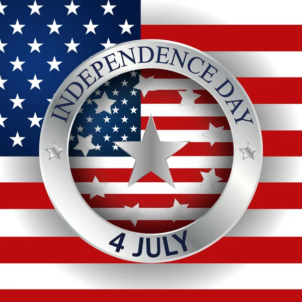 미국의 독립 기념일 — 스톡 벡터