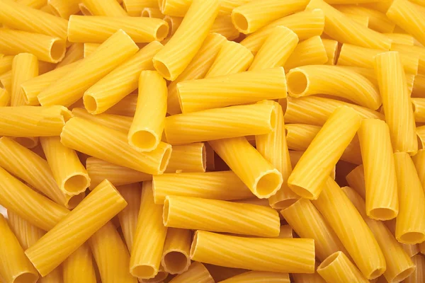 Antecedentes de la pasta italiana Rigatoni —  Fotos de Stock