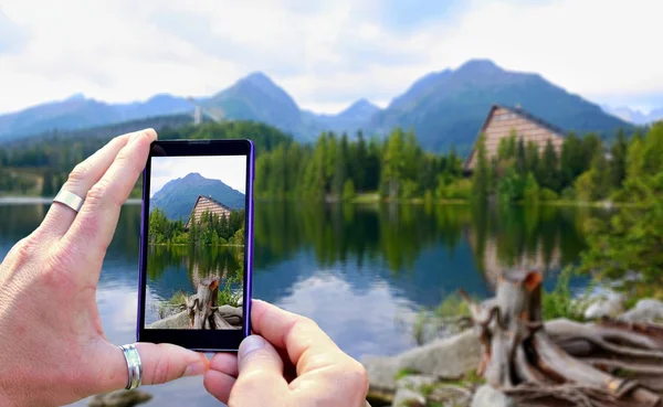 Tomar una foto — Foto de Stock