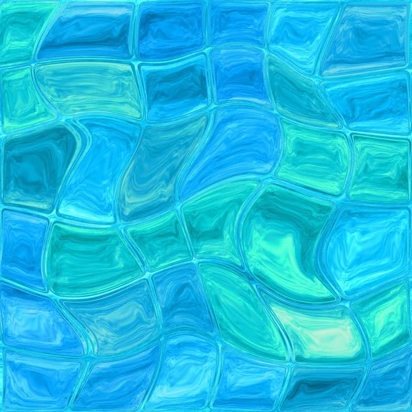 Azulejos de vidrio azul — Foto de Stock