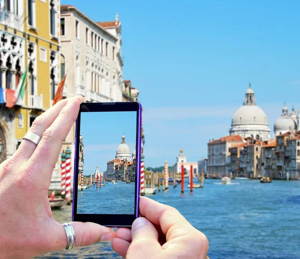 ヴェネツィアの写真を撮影 — ストック写真