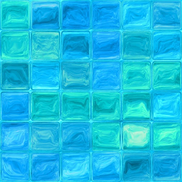 Blue glass tiles — Stock Photo, Image