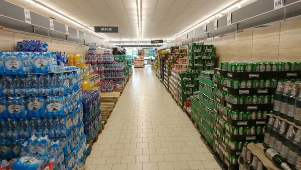 Lidl süpermarket iç