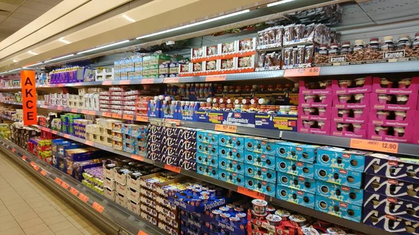 LIDL supermarket interior — Stock Photo, Image