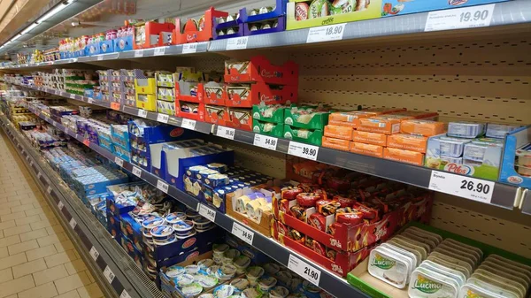 Lidl süpermarket iç