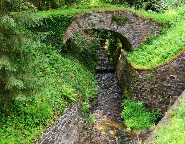 Stream under the bridge — Fotografie, imagine de stoc