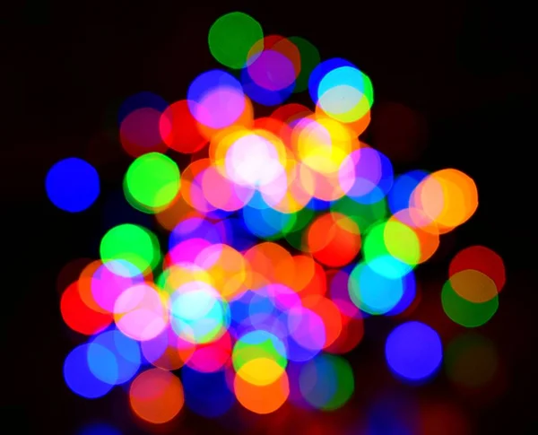 Colorful blurred lights — Stock Photo, Image