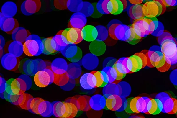 Fondo bokeh multicolor — Foto de Stock